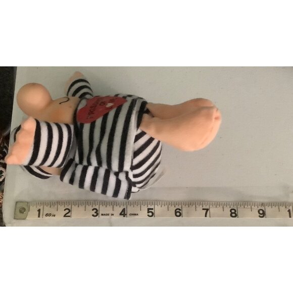Vintage Ziggy "Prisoner Of Love" Plush Doll Stuffed Toy Inmate Prison - Picture 5 of 5